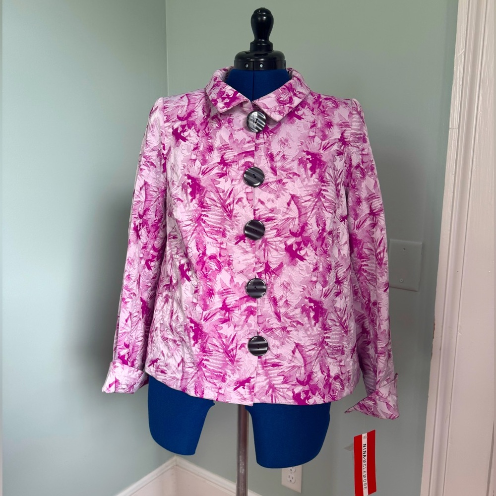 Floral Jacquard Swing